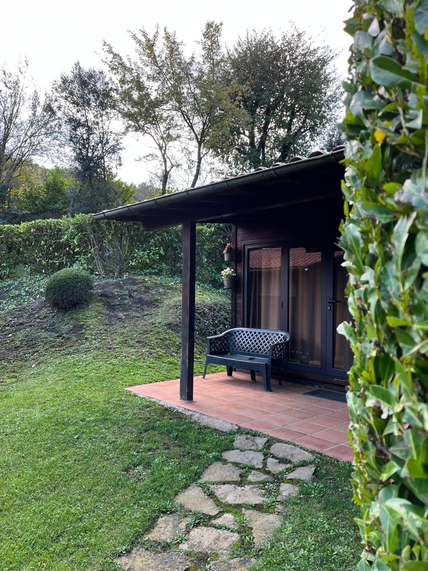Camping Ecologic Lava Santa Pau Exteriér fotografie