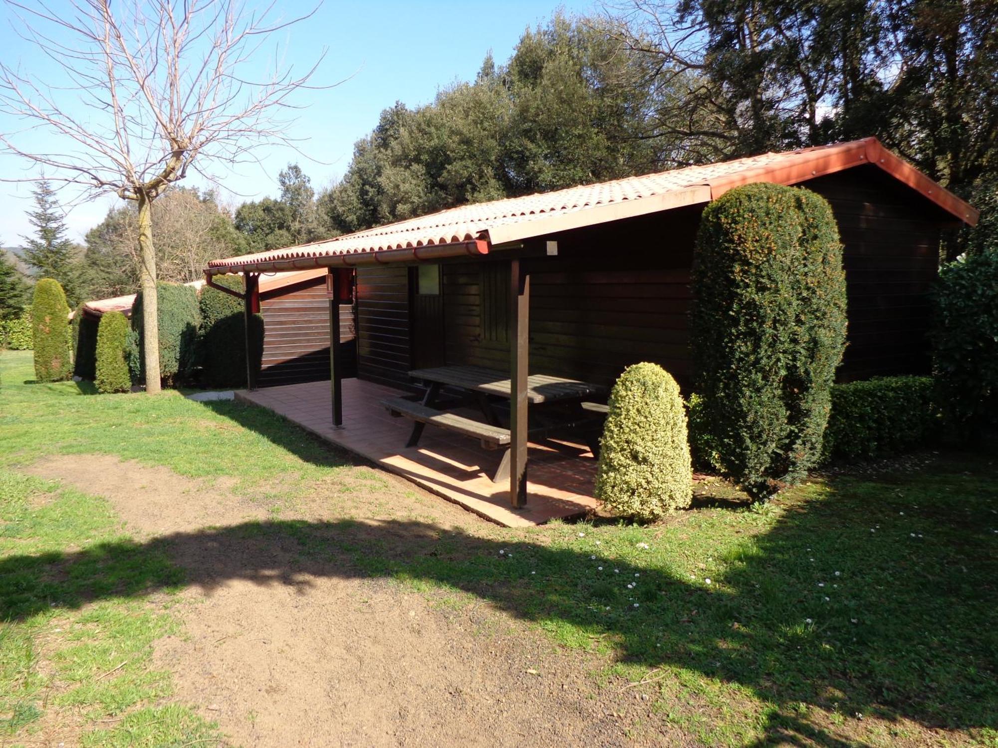 Camping Ecologic Lava Santa Pau Exteriér fotografie